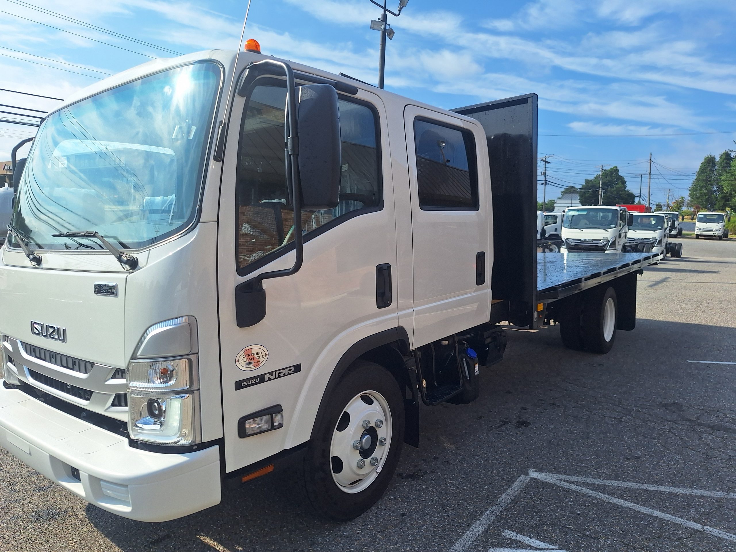 New 2024 Isuzu NRR Crew Cab 4x2, Flatbed Truck for sale #1971 - photo 1